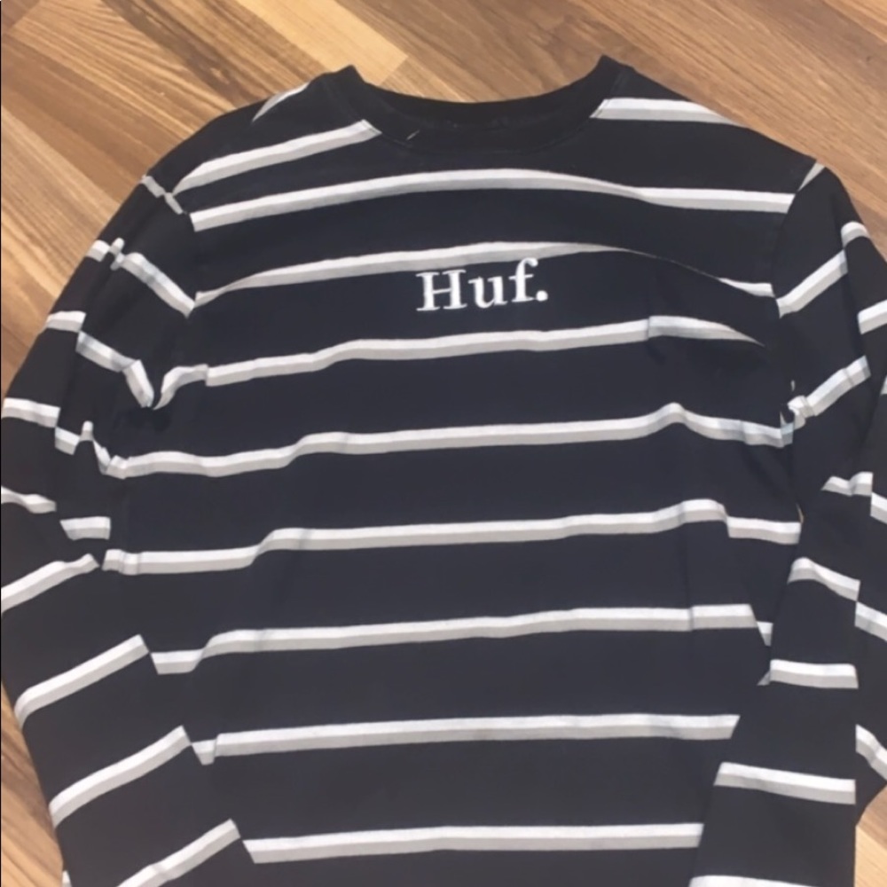 HUF long sleeve striped shirt